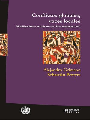 cover image of Conflictos globales, voces locales